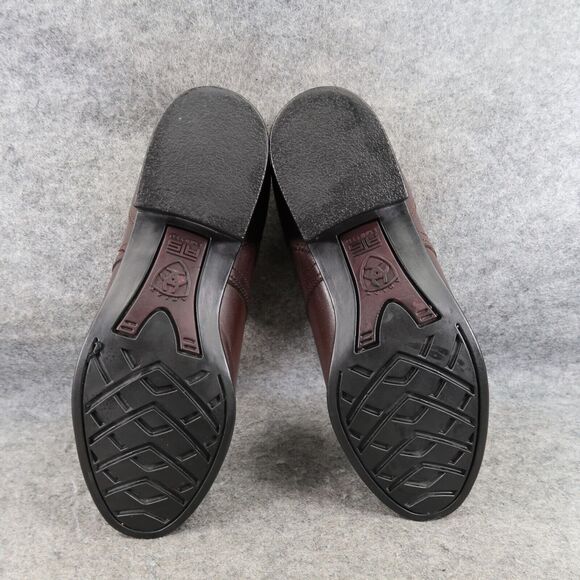 Ariat Shoes Womens 6.5 Bootie Buckle Strap Leather Western Equestrian Ankle Boot - Picture 11 of 16